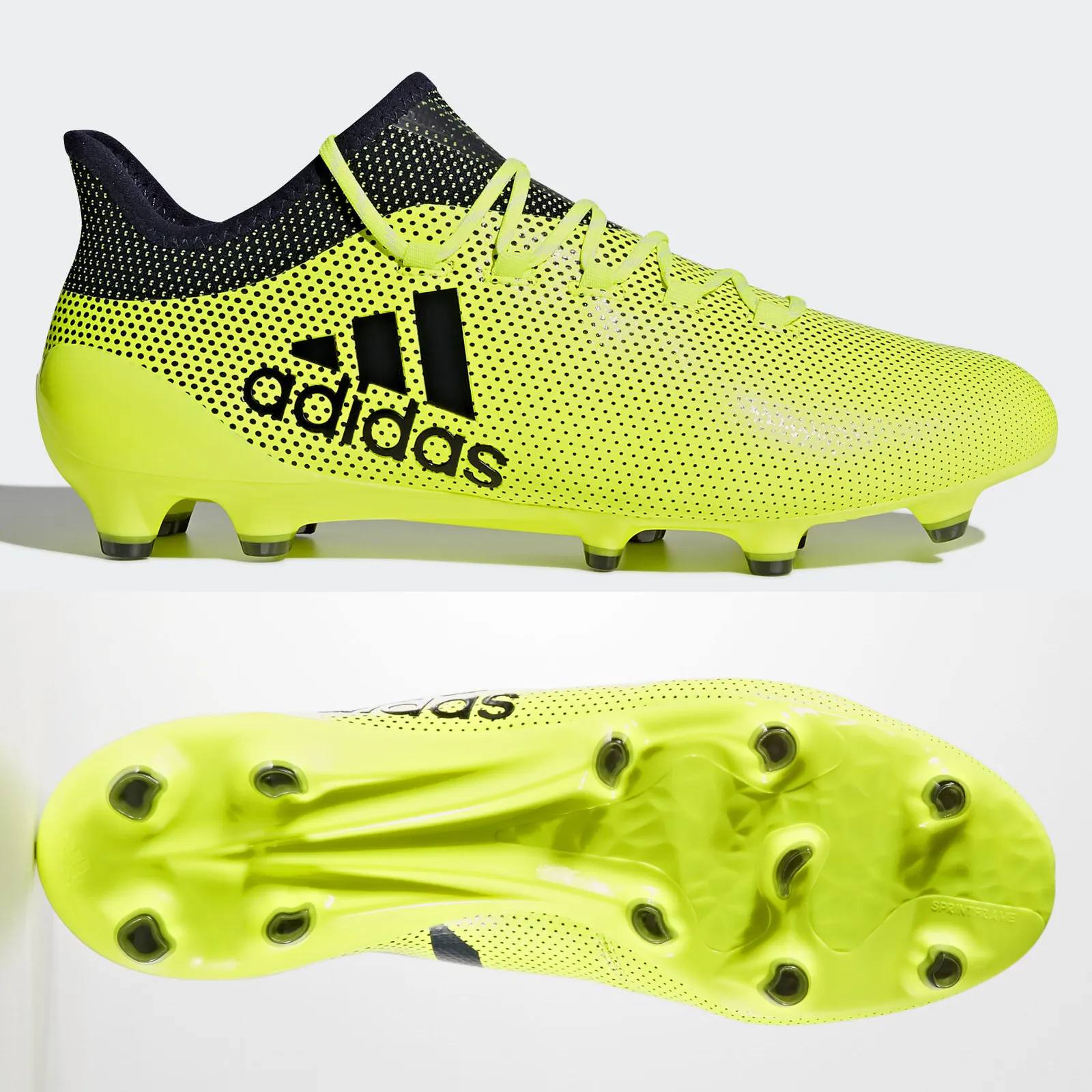 adidas X 17.1 FG Mens - Solar Yellow